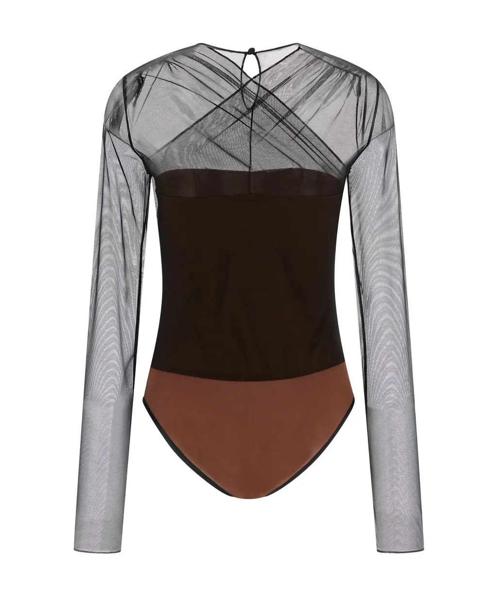 RenÉE Tulle Bodysuit