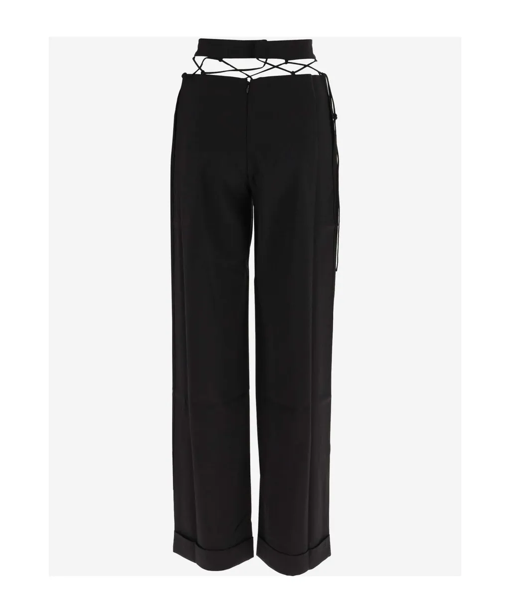 Crisscross Waist Pants