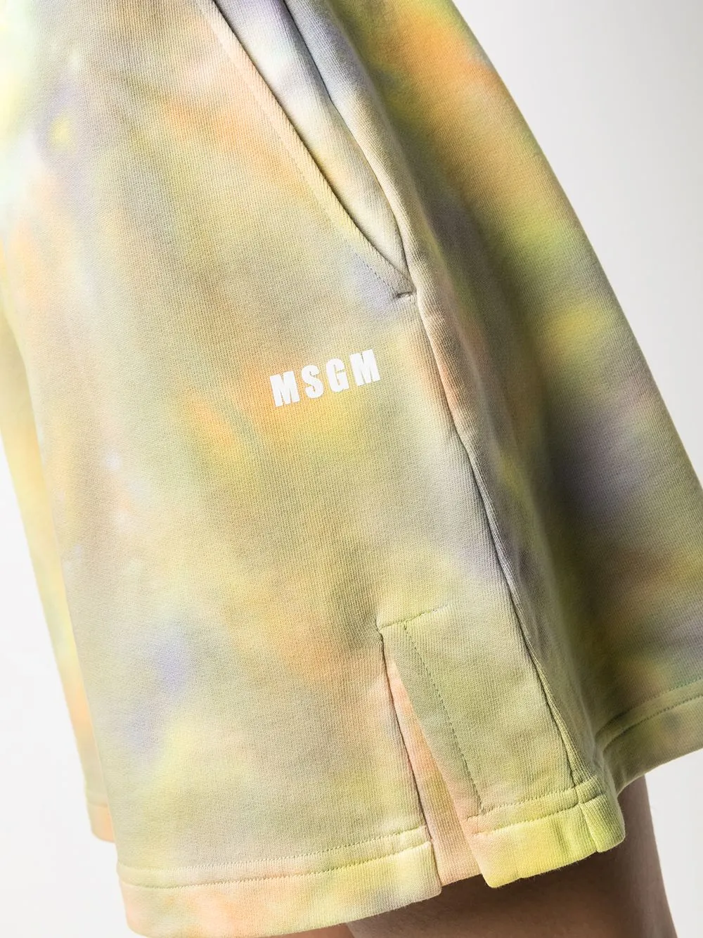 Tie-Dye Track Shorts