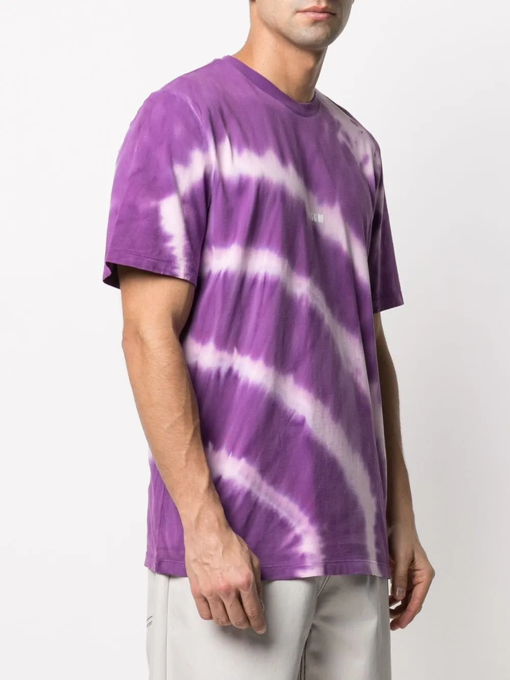 Logo Printed Tie-Dye T-Shirt