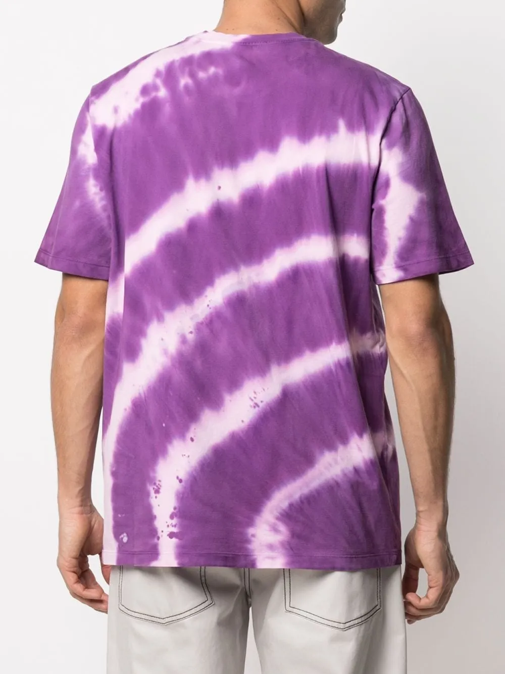 Logo Printed Tie-Dye T-Shirt