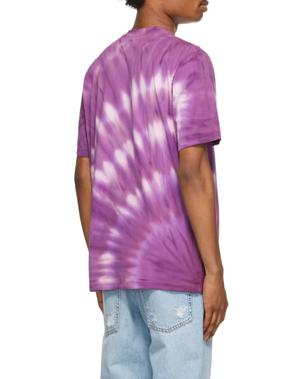Logo Printed Tie-Dye T-Shirt
