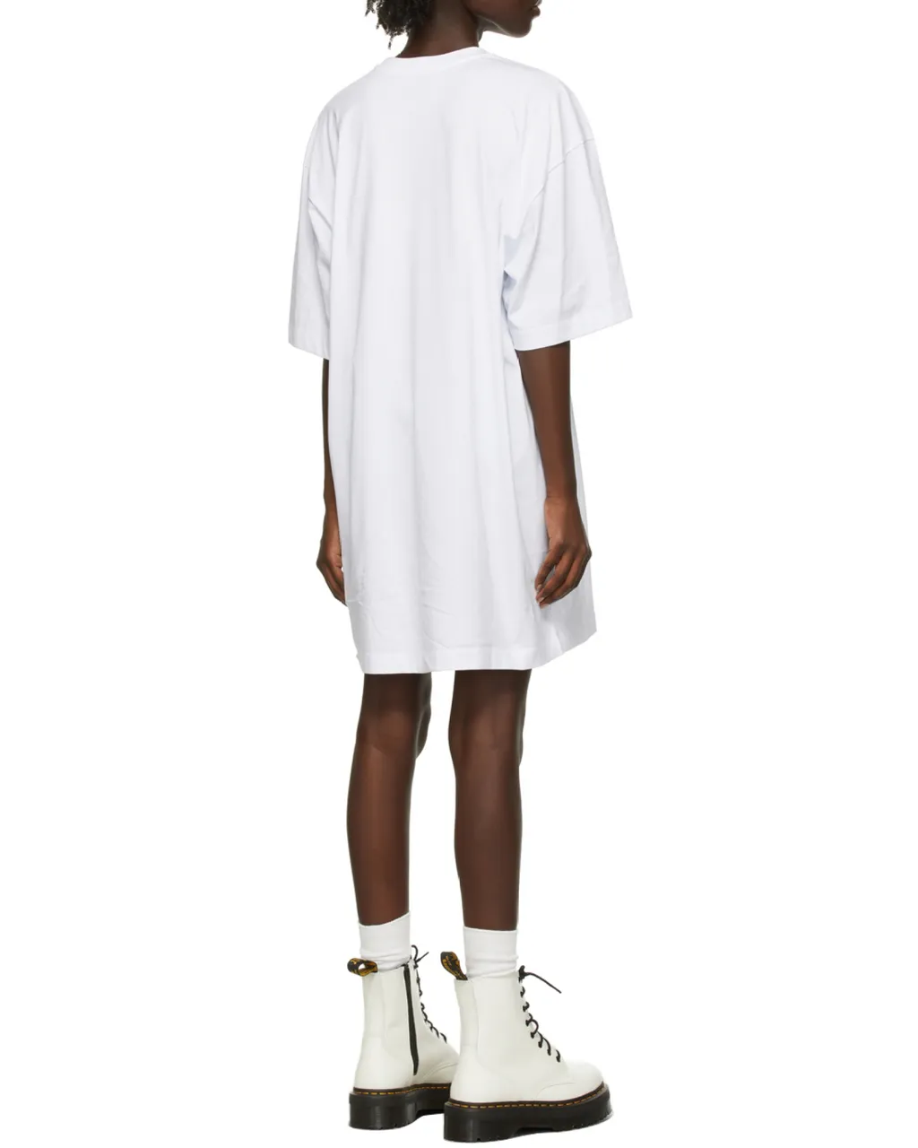 Logo Printed Crewneck T-Shirt Dress