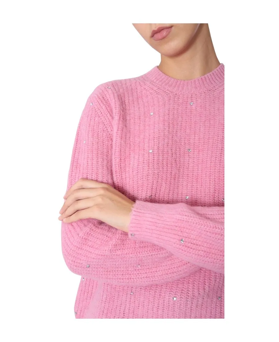 Embellished Diamond Effect Sweater