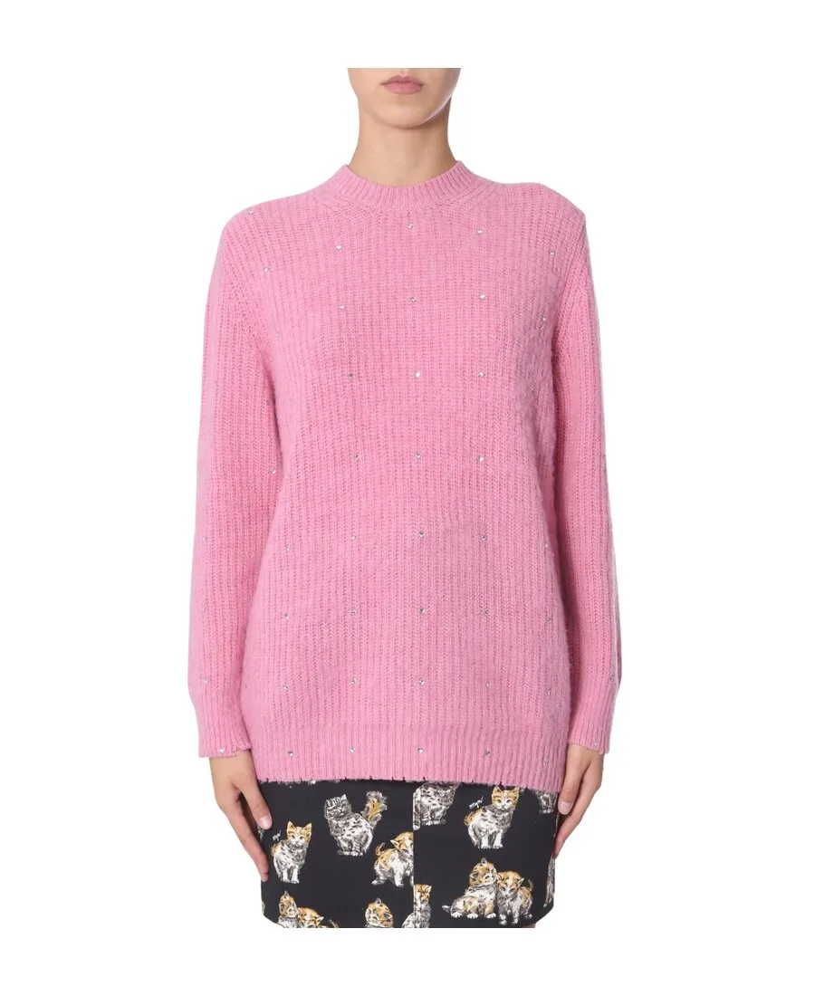 Embellished Diamond Effect Sweater