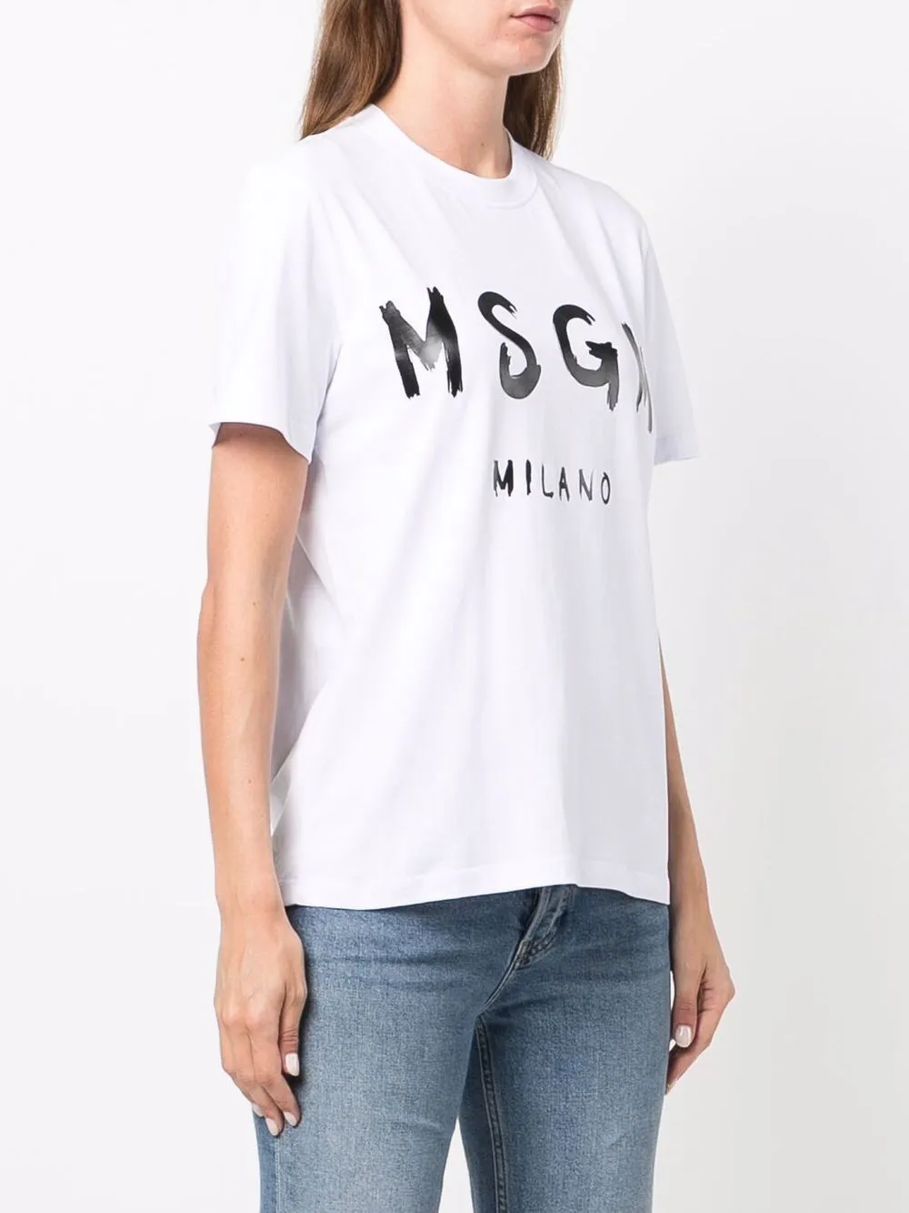 Logo Printed Crewneck T-Shirt