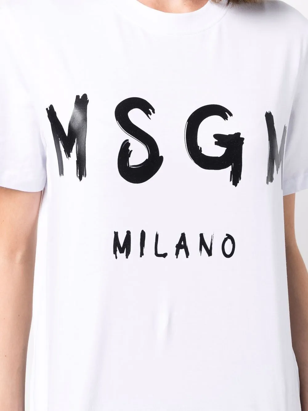 Logo Printed Crewneck T-Shirt