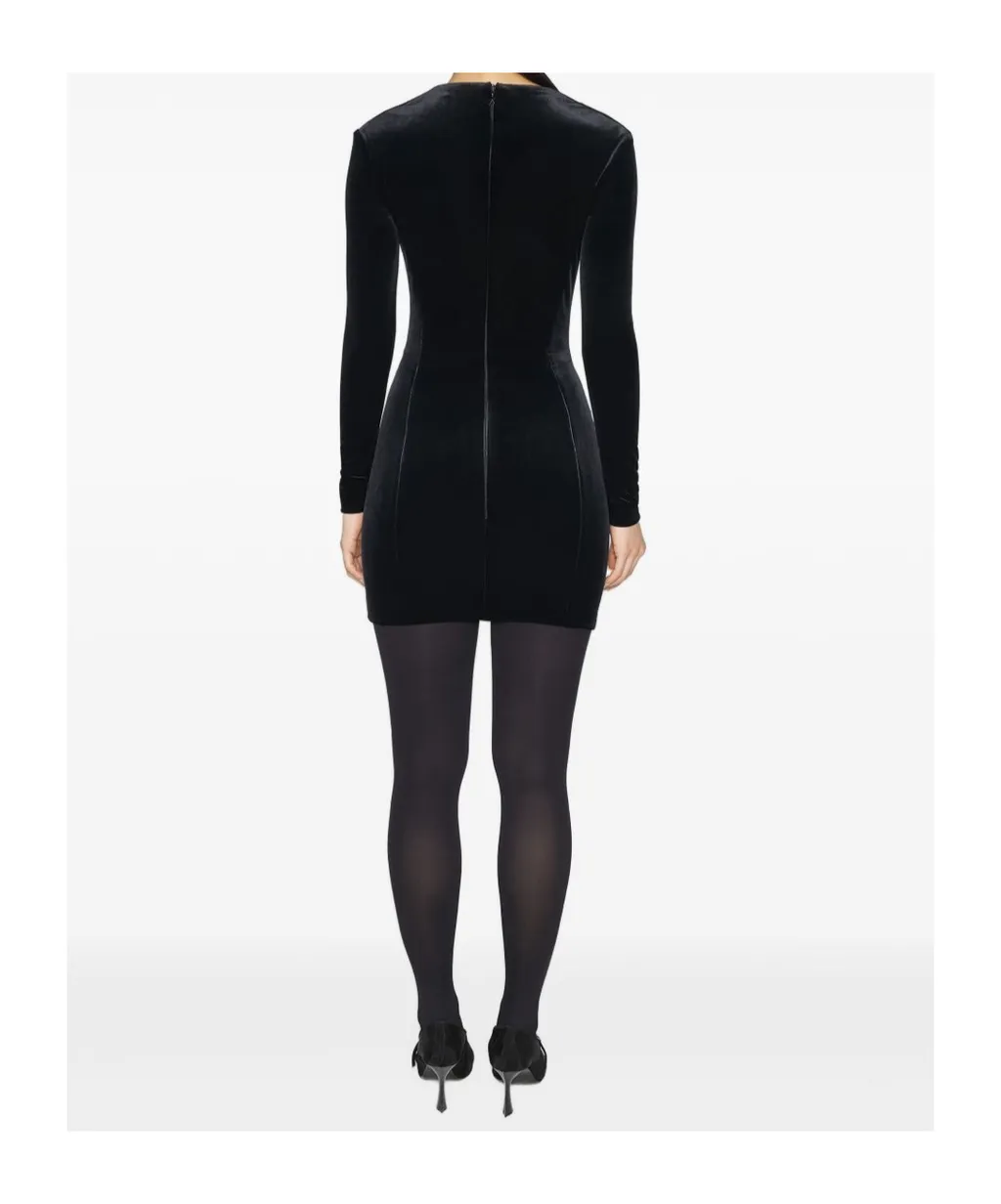 Long-Sleeve Mini Dress