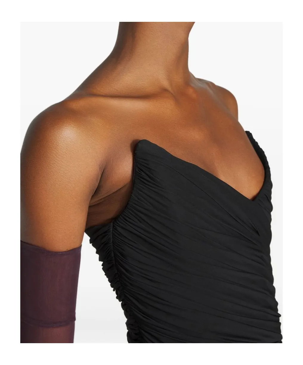 Draped Mini Dress