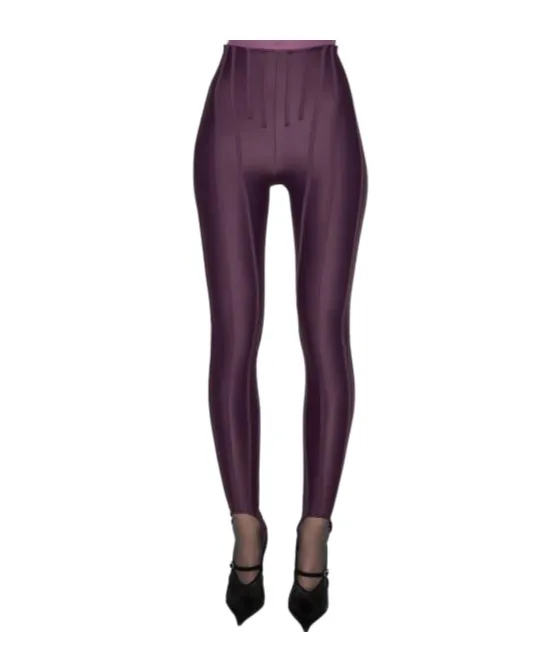 High-Waist Panelled Leggings
