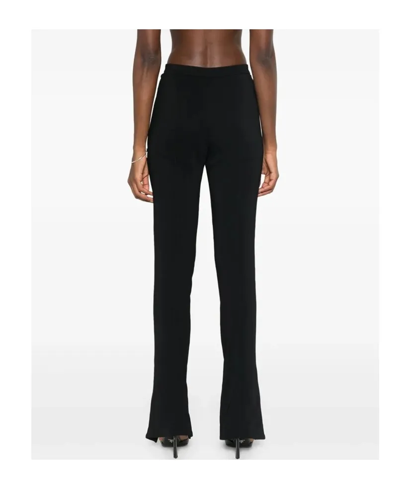 Potholes Detail Casual Pants