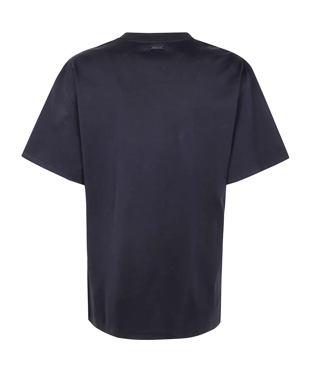 Metallic-Detail Cotton T-Shirt