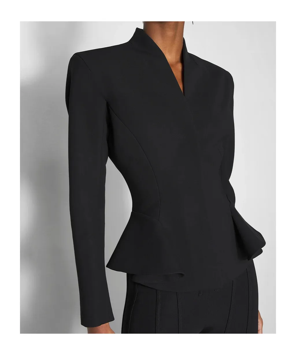 Structured Peplum Jacket