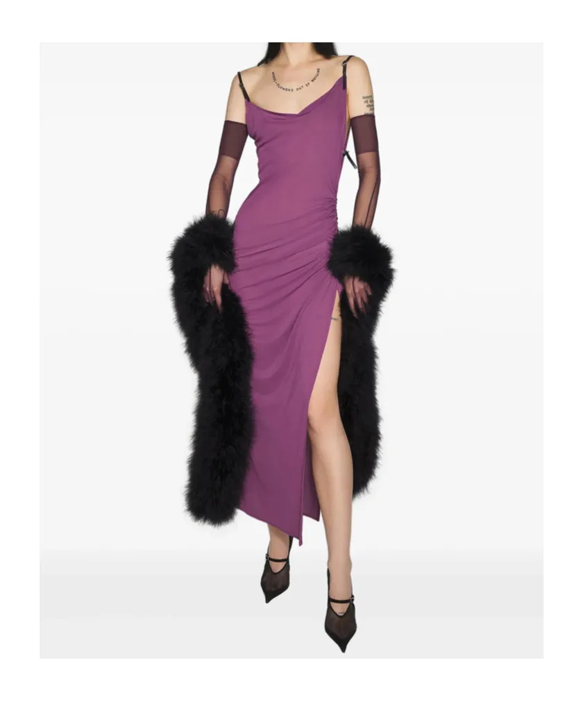 Slit Detail Dress