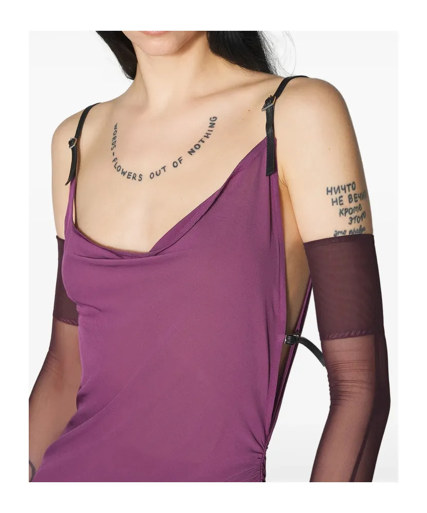 Slit Detail Dress