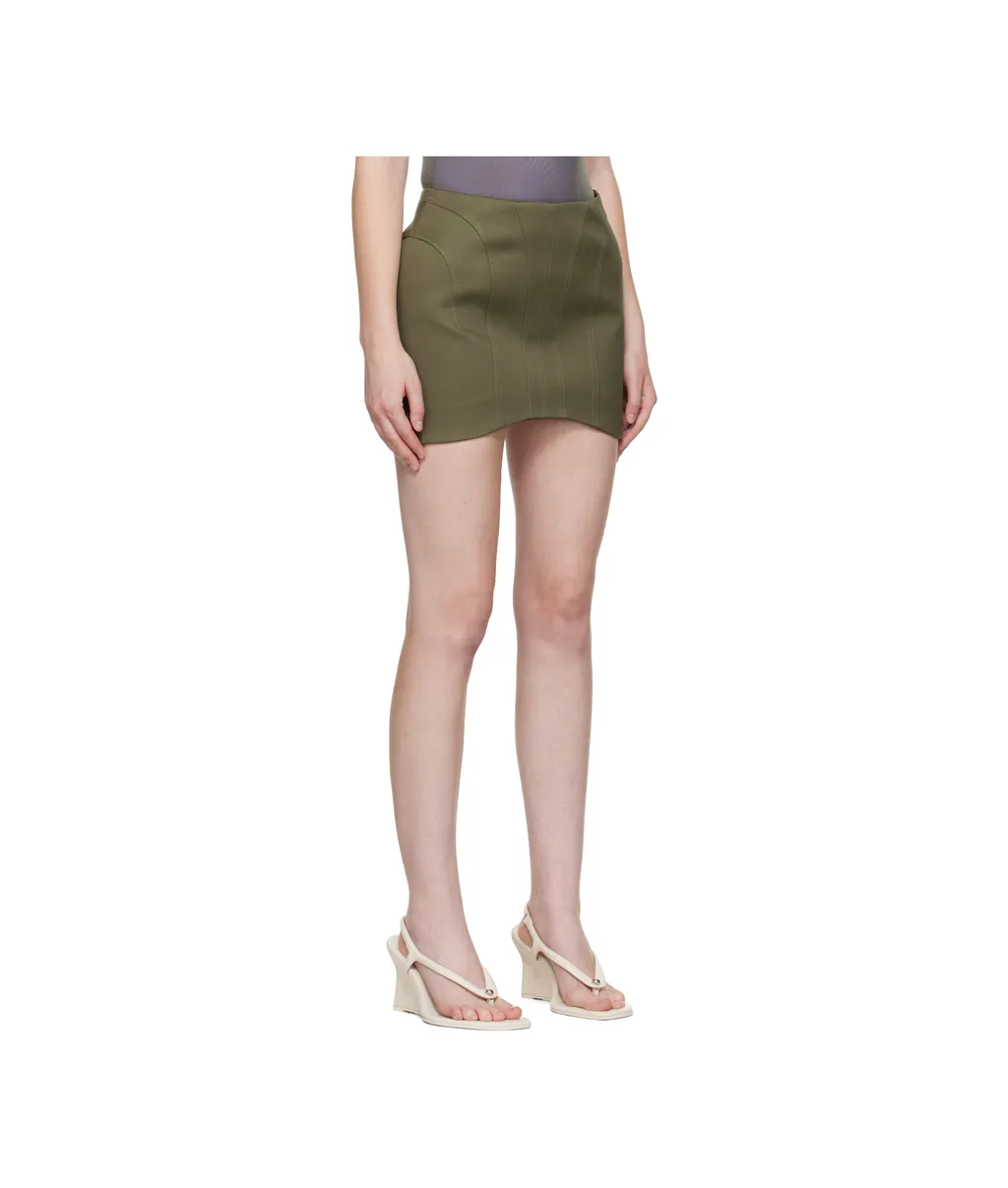 Corset-Detailing Skirt