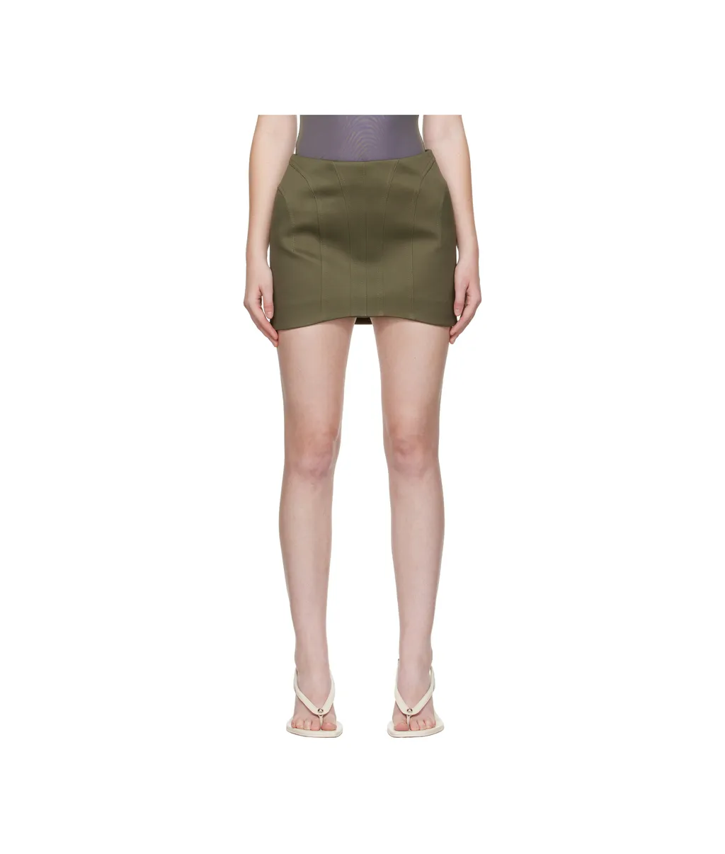 Corset-Detailing Skirt