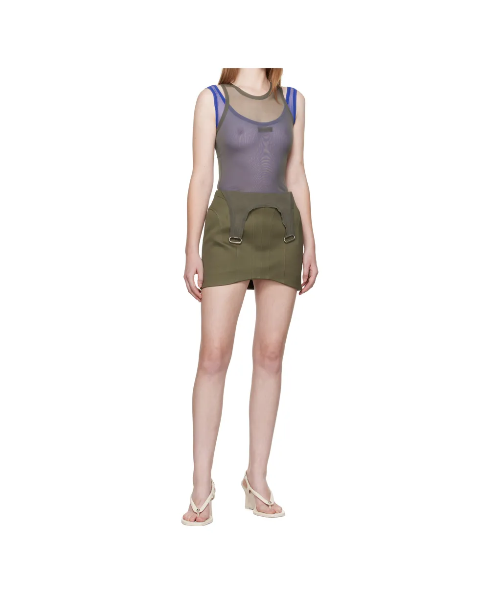 Corset-Detailing Skirt