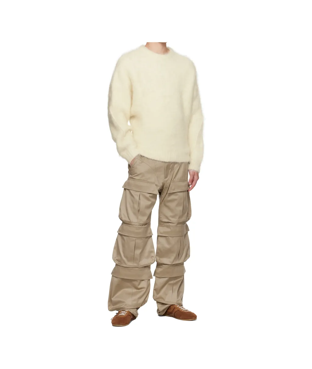 Ribbed-Knit Sweater