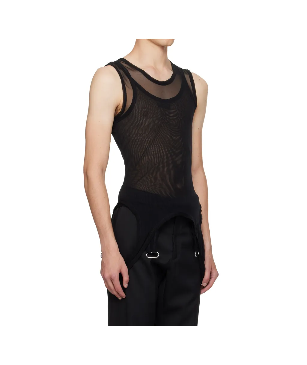 Transparent Stretch Vest
