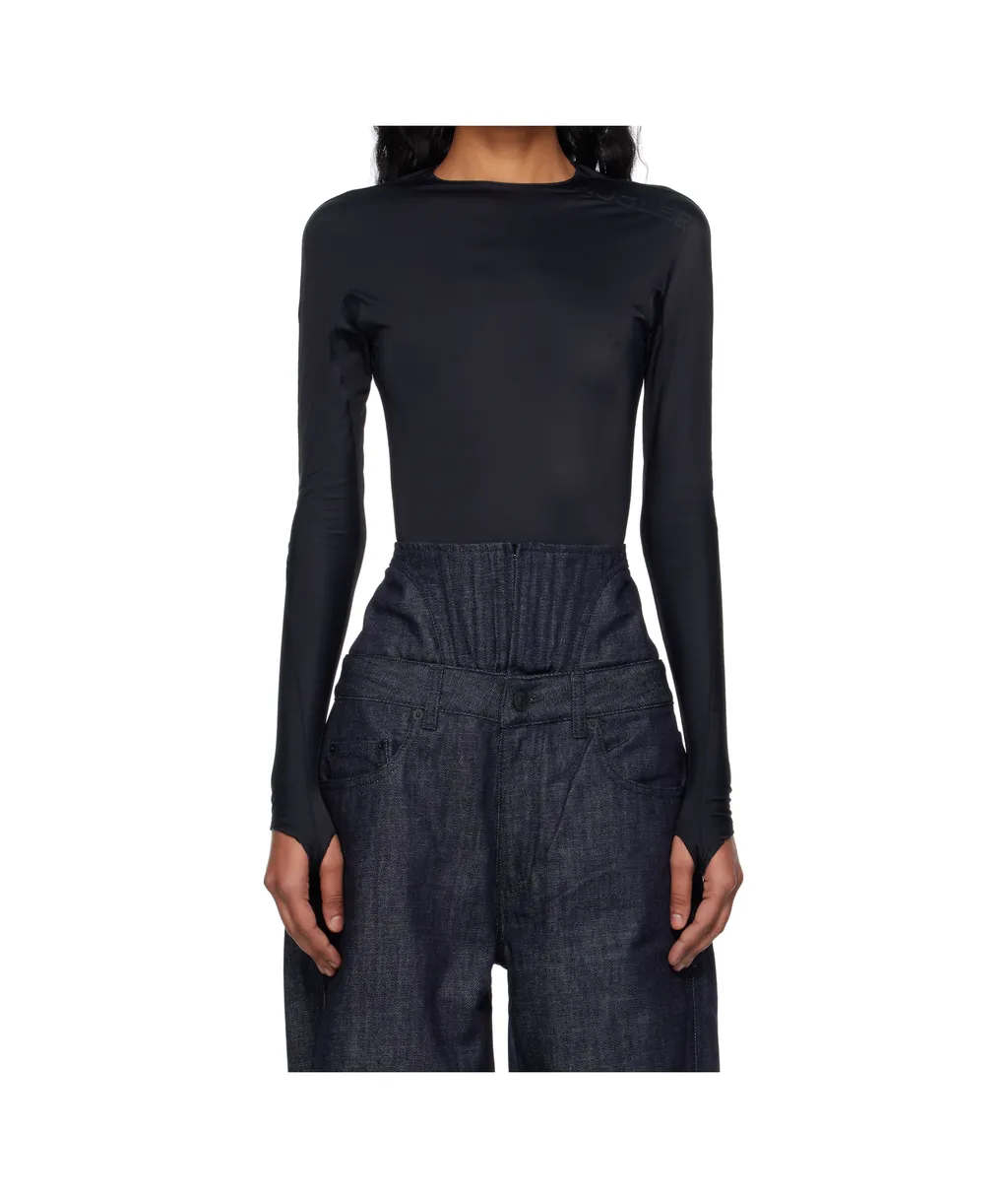 Concealed Long-Sleeve Bodysuit