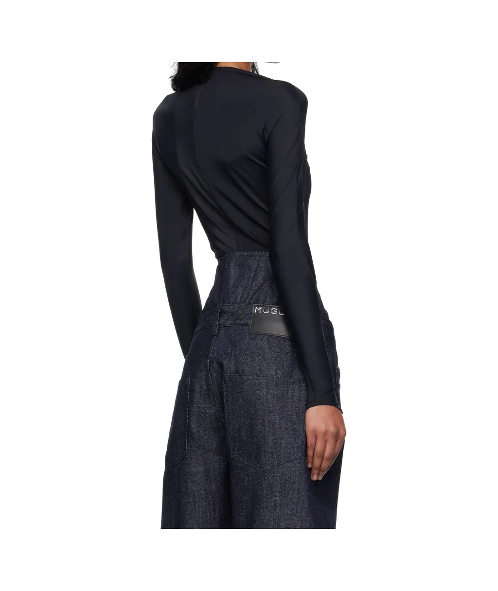 Concealed Long-Sleeve Bodysuit
