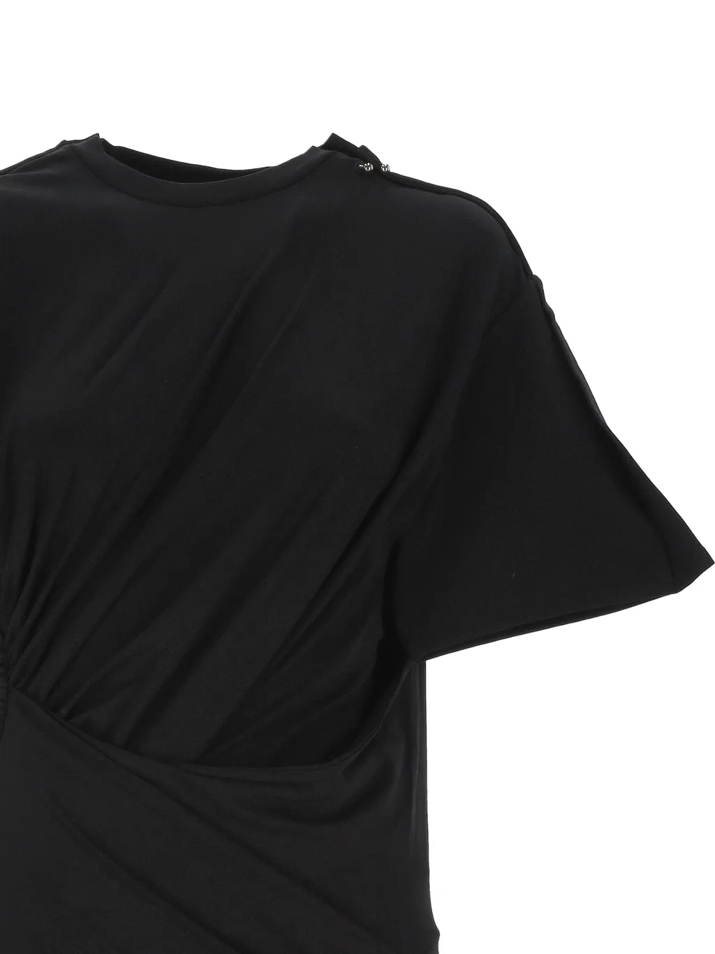 Asymmetric Ruched Dress
