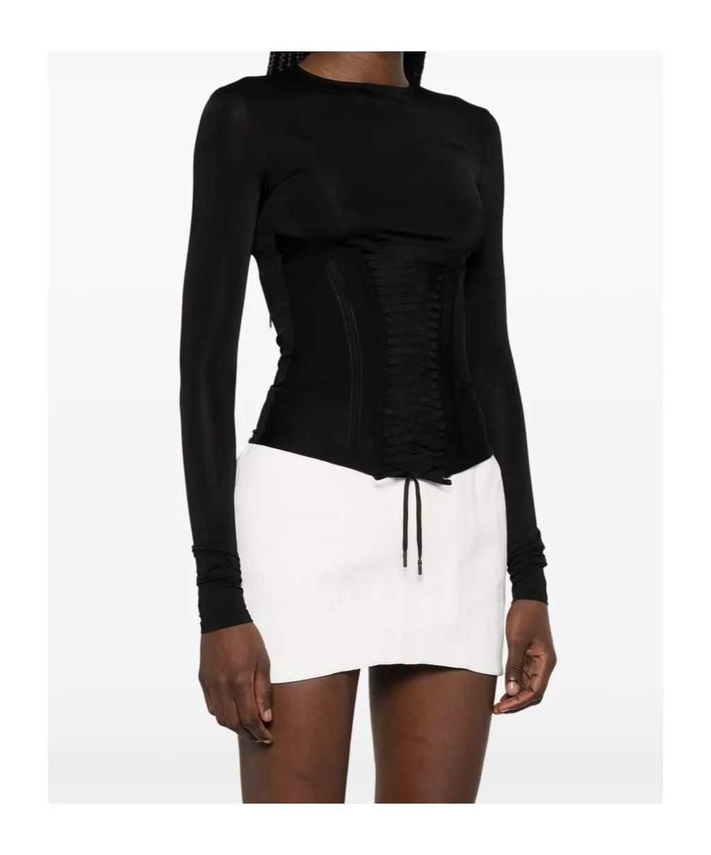 Lace-Up Top