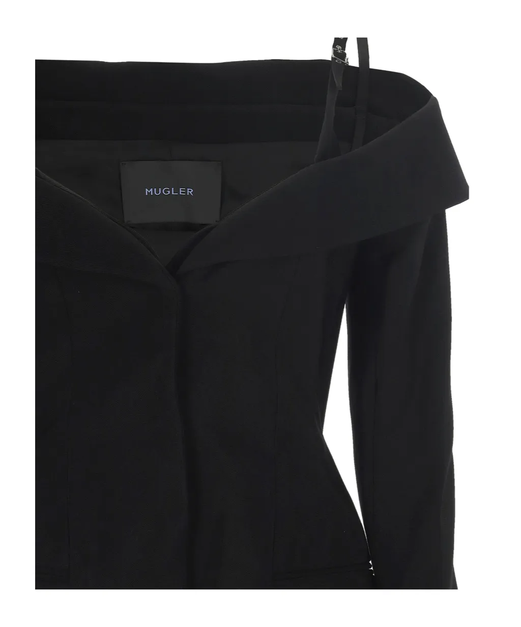 Off-Shoulder Jacket