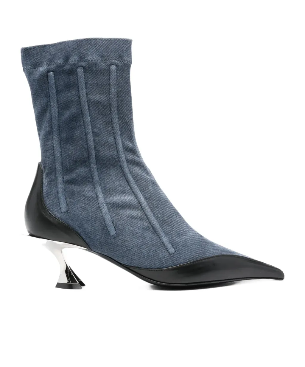 Pointed Short Boots