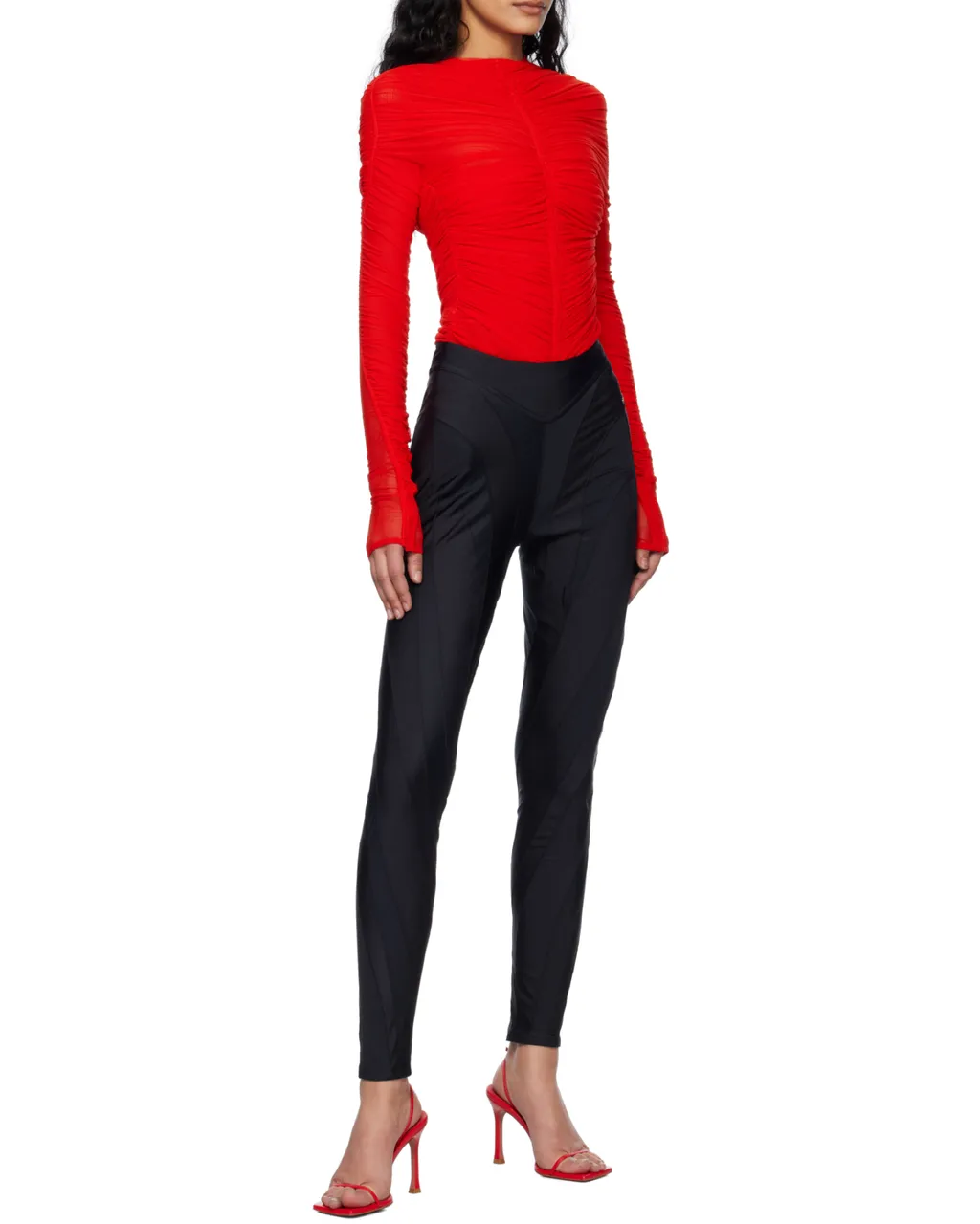 Ruched Bodysuit