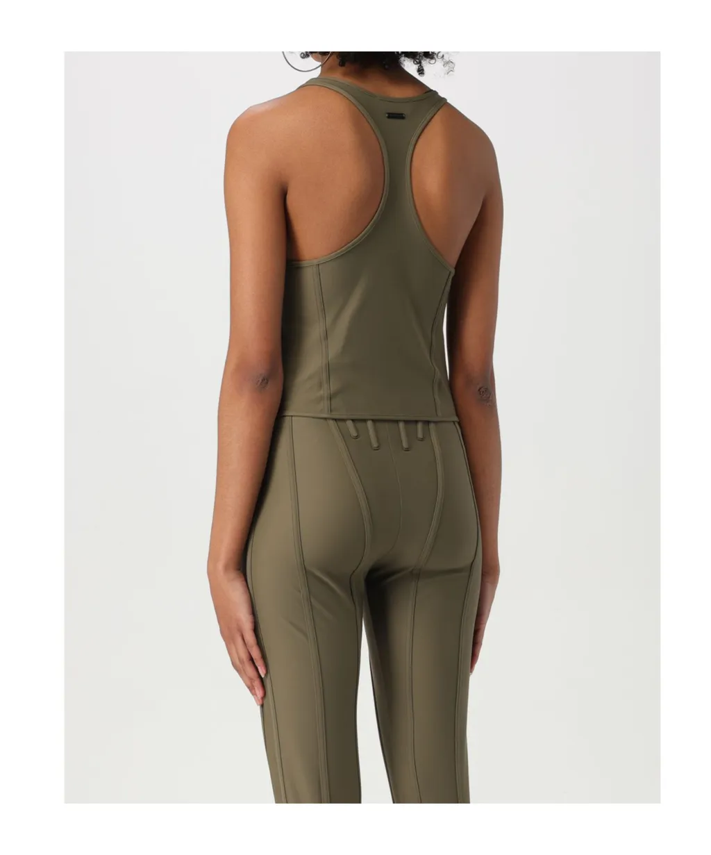 Corseted Tank Top
