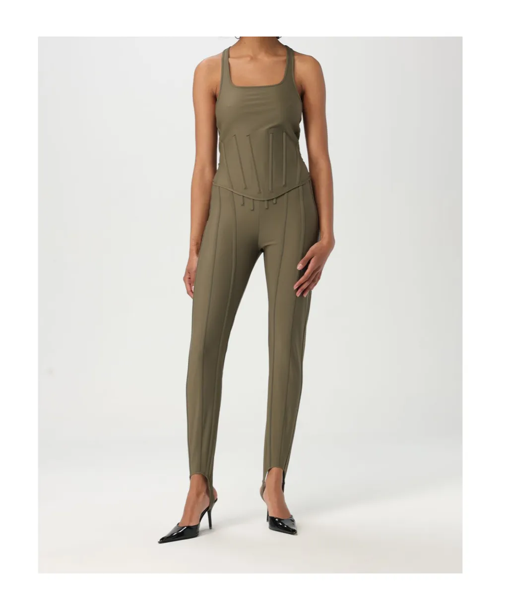 Corseted Tank Top