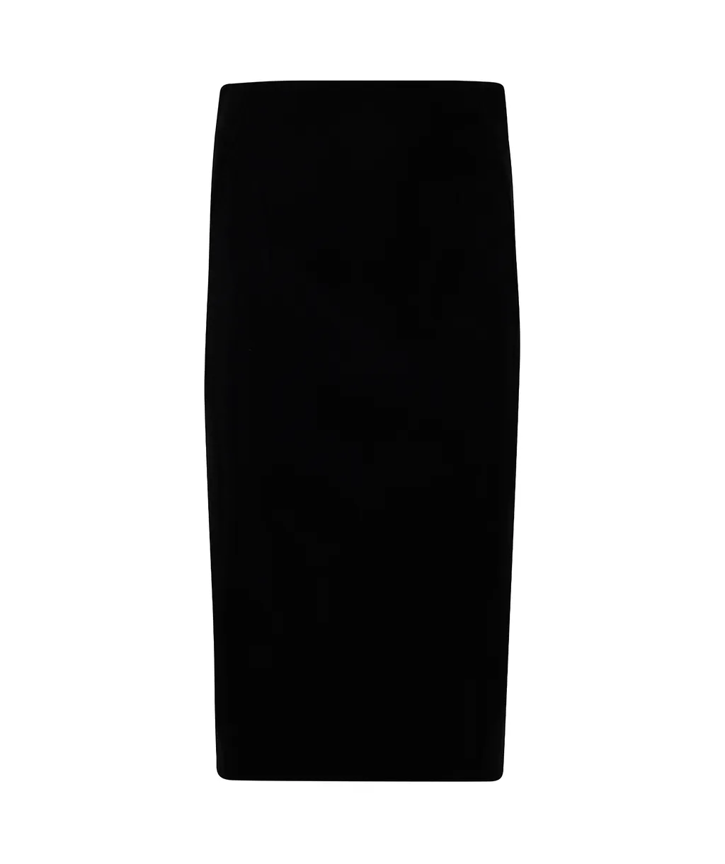 Cut-Out Midi Skirt