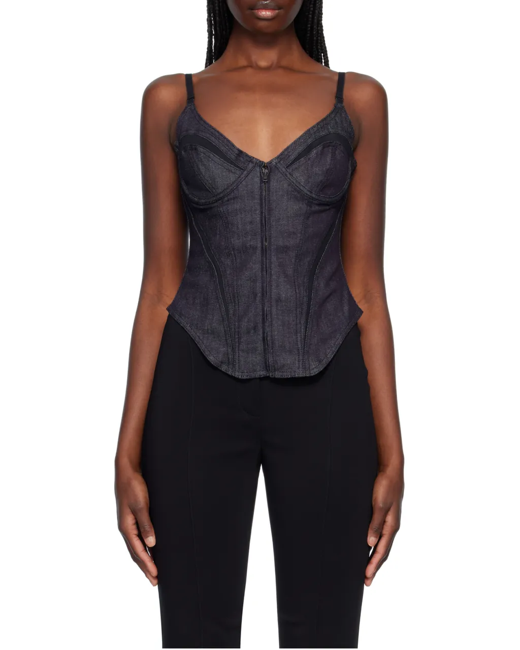 Denim Corset