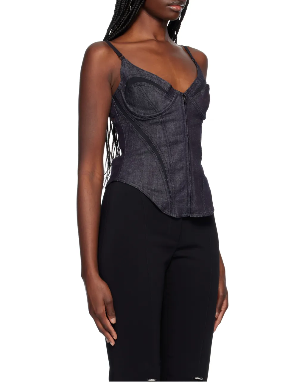 Denim Corset
