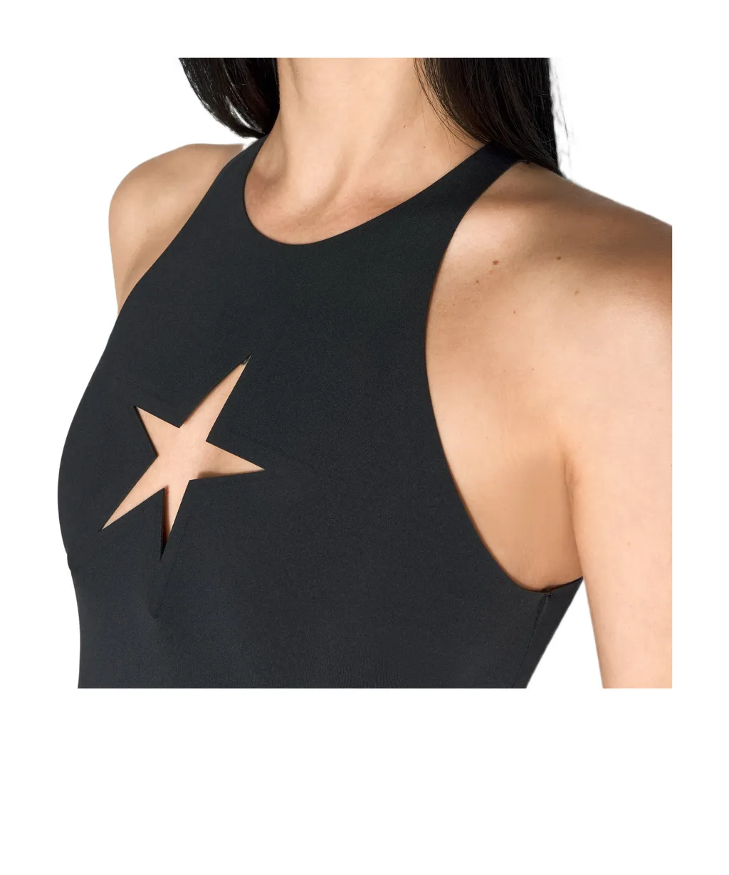 Star Sleeveless Midi Dress