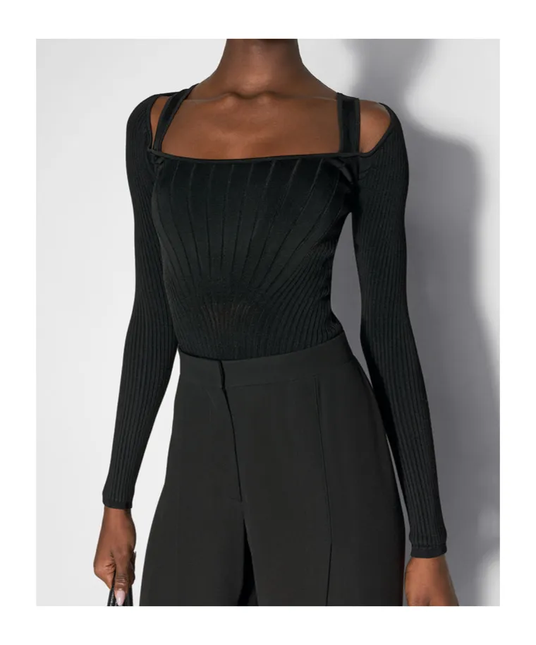 Sculpting Knit Bodysuit