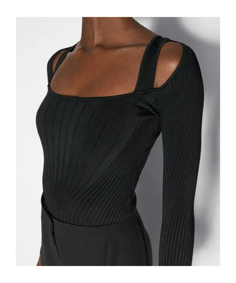 Sculpting Knit Bodysuit