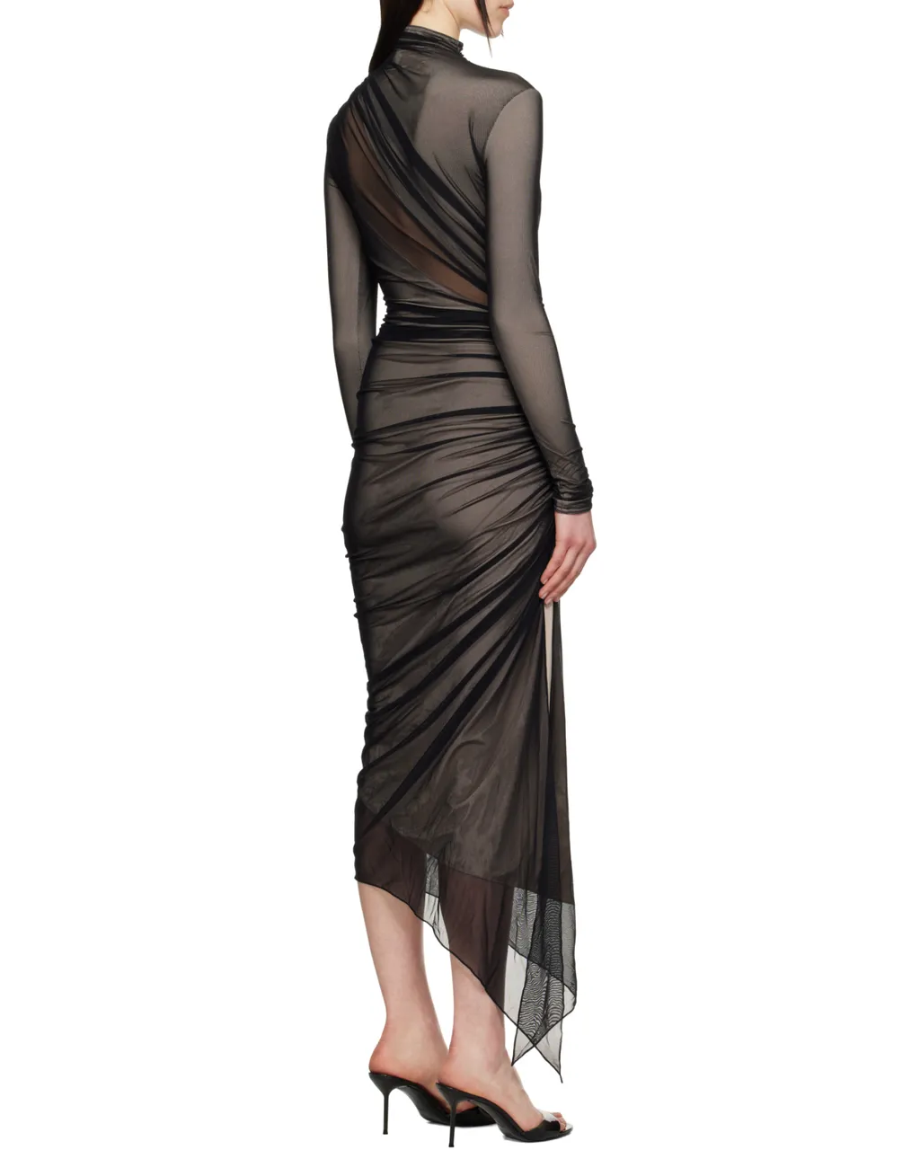 Asymmetrical Double-Layered Dress