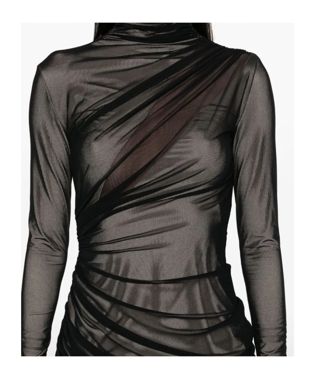 Asymmetrical Double-Layered Dress