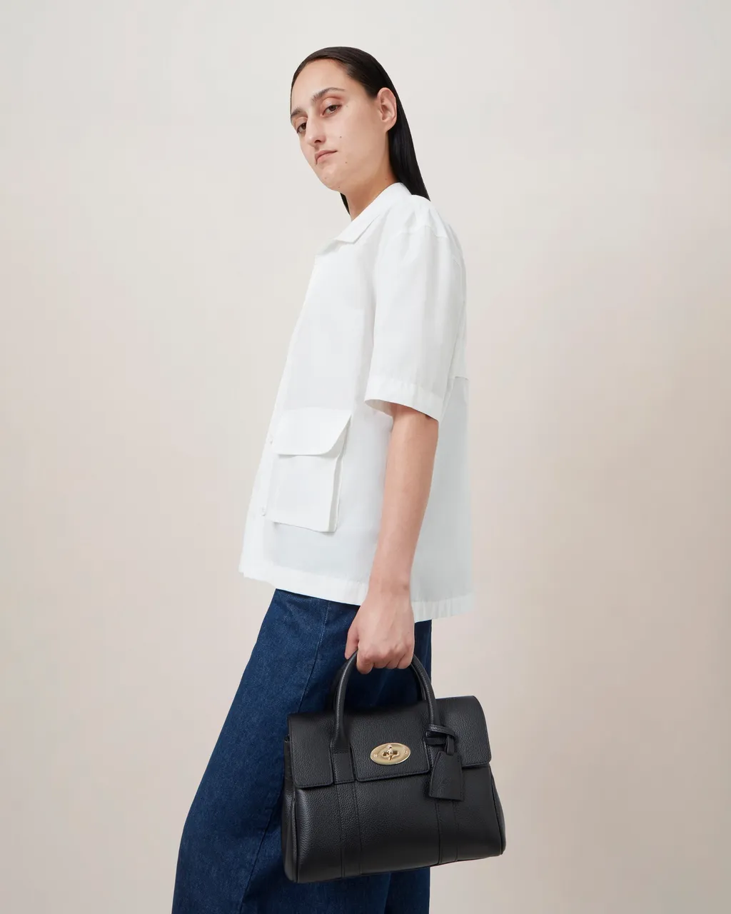 Small Bayswater Top Handle Bag