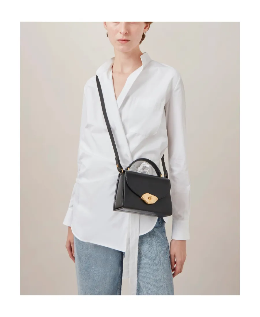 Small Lana Foldover-Top Tote Bag