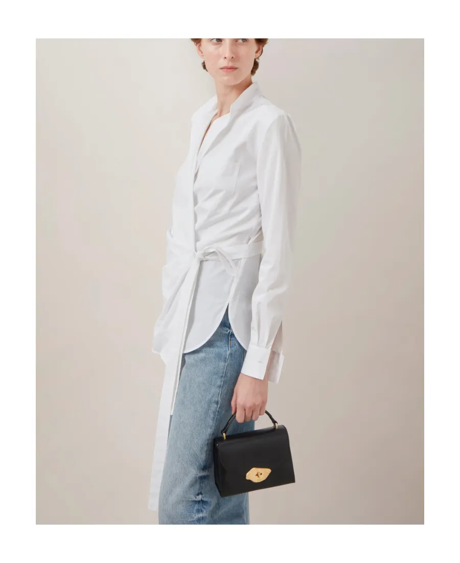 Small Lana Foldover-Top Tote Bag