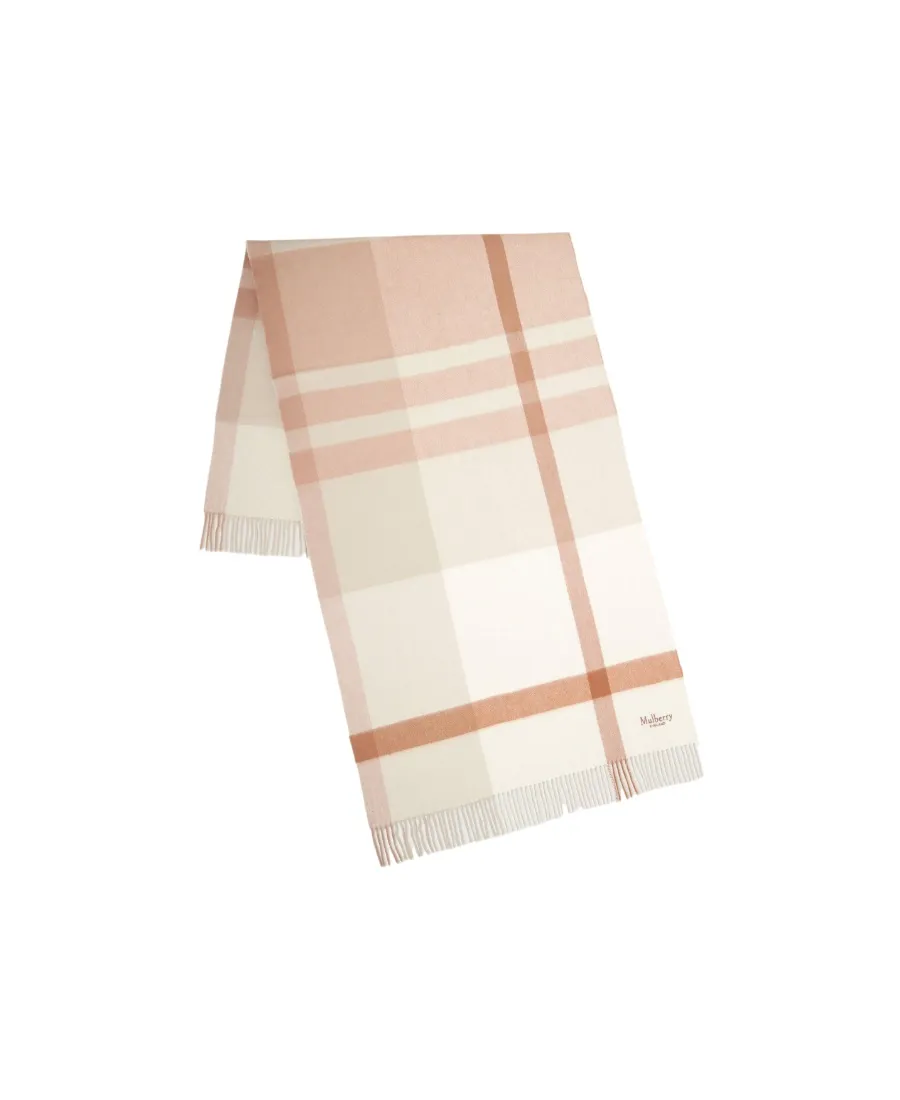 Large Check Scarf