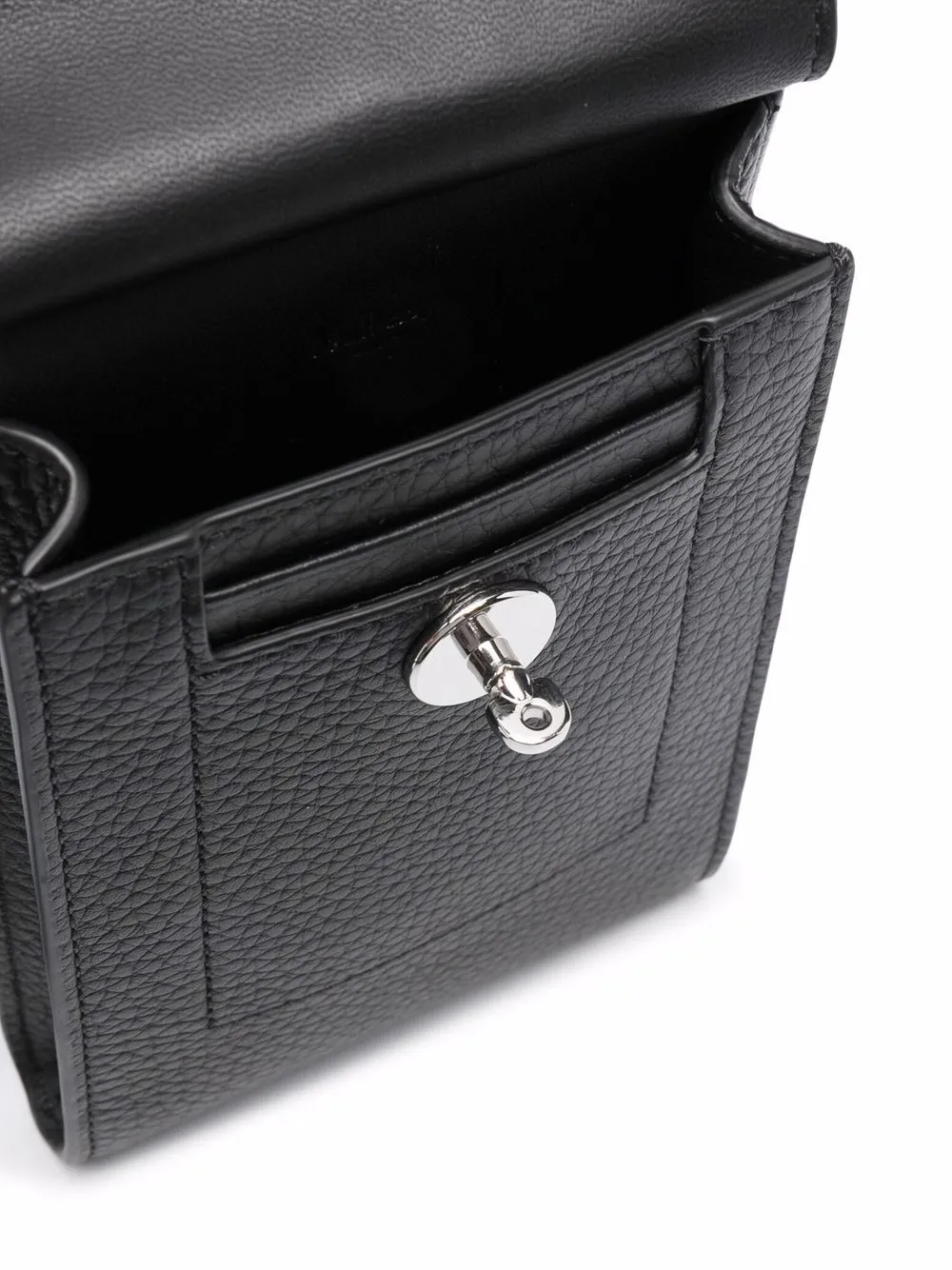 Anthony Grained-Leather Crossbody Bag