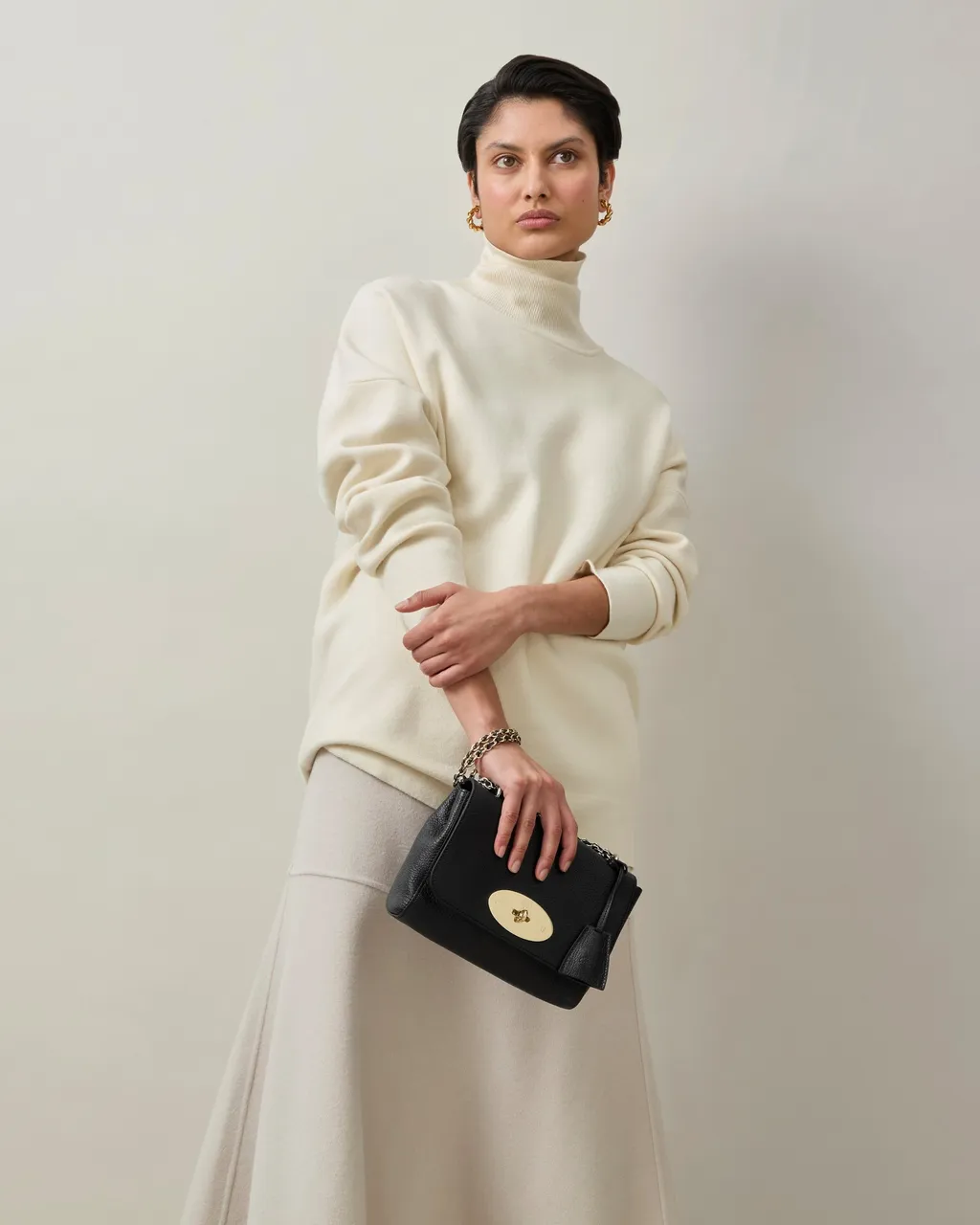 Lily Foldover Top Shoulder Bag
