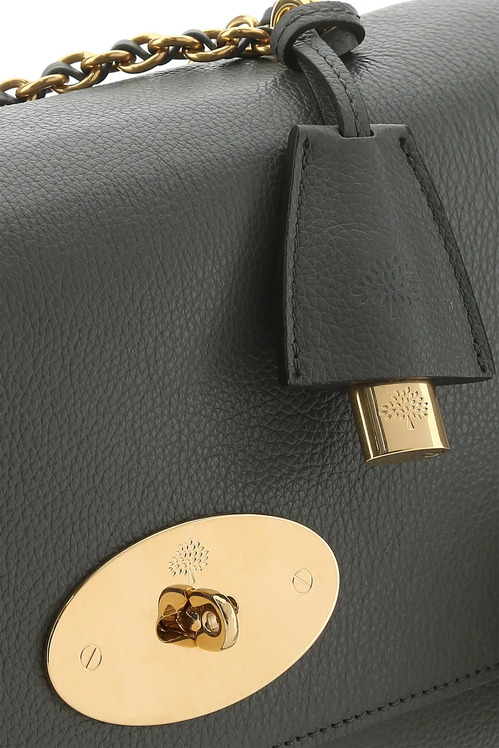 Lily Classic Grain Shoulder Bag