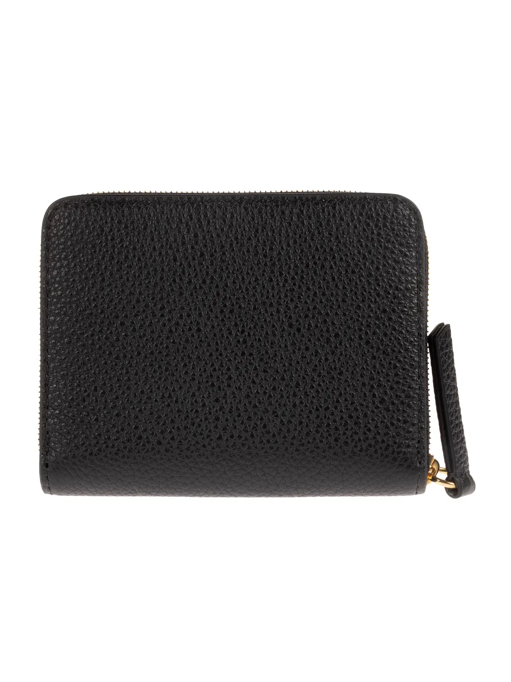 Logo Plaque Zipped Purse