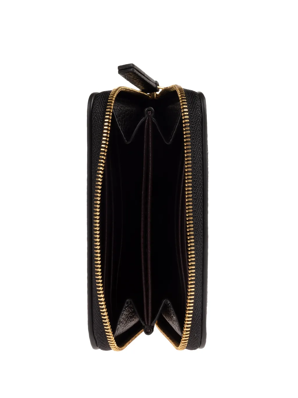 Logo Plaque Zipped Purse
